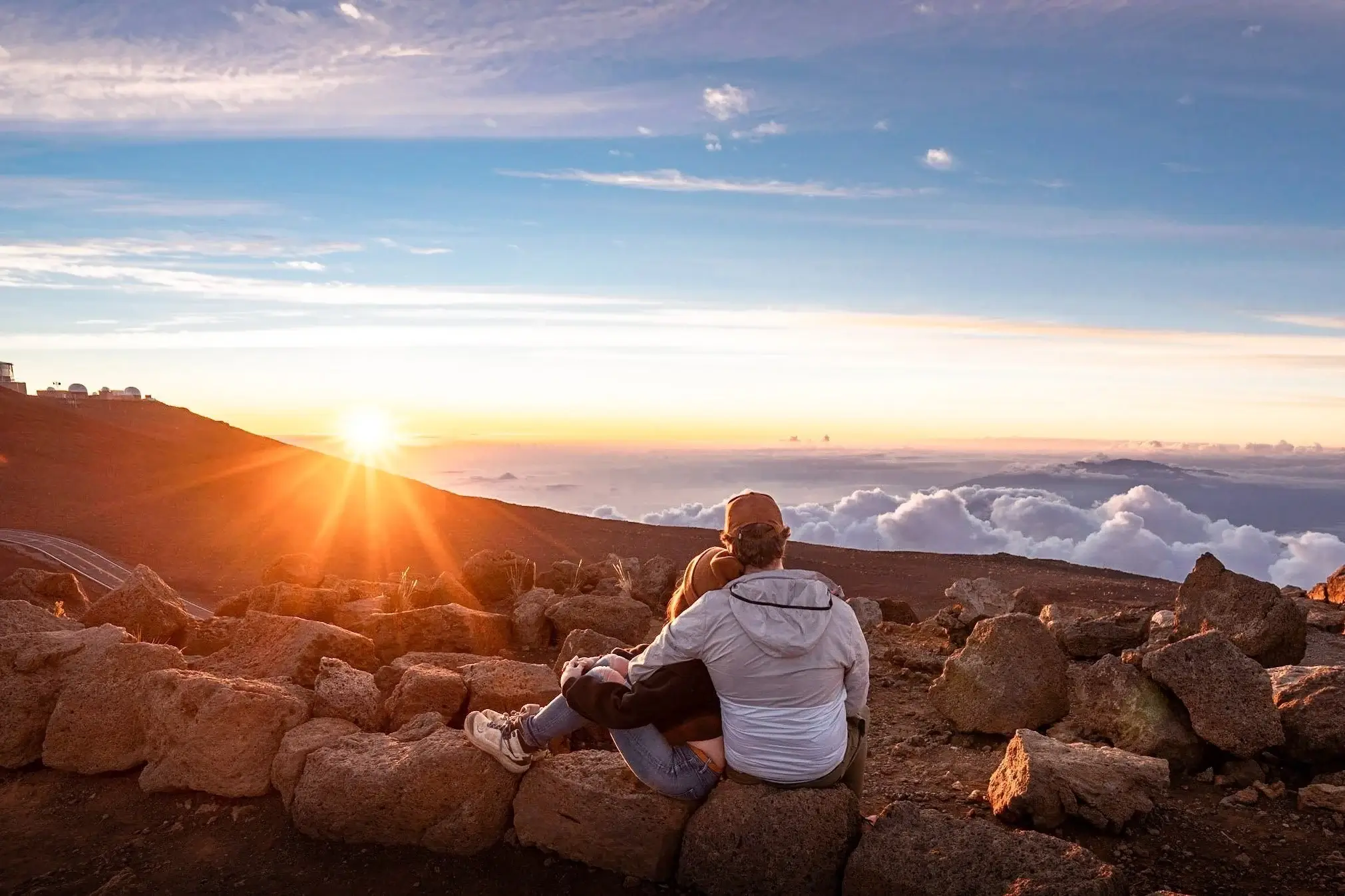 Discover the awe-inspiring beauty of Haleakala National Park, Maui. This image captures the immense crater of the Haleakala volcano, showcasing its otherworldly landscapes and the dramatic interplay of light and shadow.